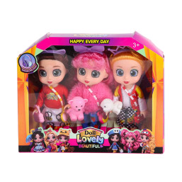 Fashion Doll 3 Pcs